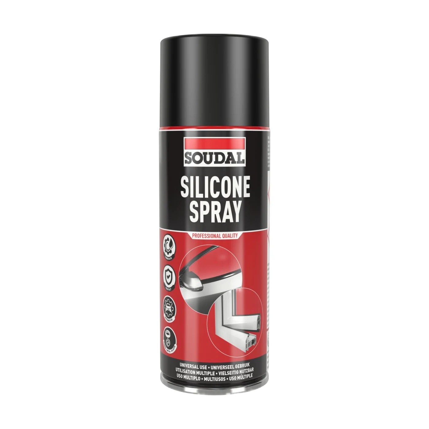 SOUDAL Silikonspray transparent 400ml