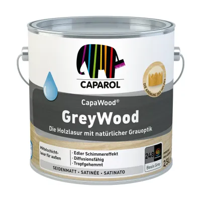 Caparol CapaWood GreyWood Holzlasur Wunschfarbton